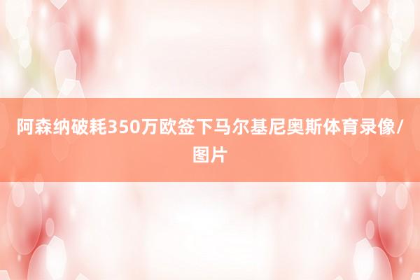 阿森纳破耗350万欧签下马尔基尼奥斯体育录像/图片